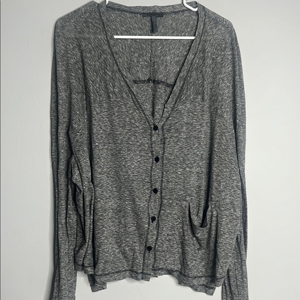 Oska Size 2 Gray Women's Sweater